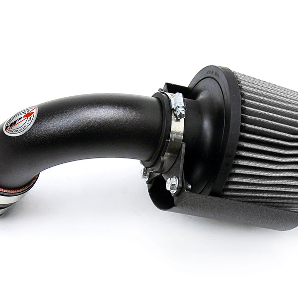 HPS Performance Air Intake Kit with Heat Shield Black 827-580WB
