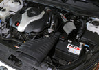 HPS Performance Air Intake Kit with Heat Shield (Polished) - Hyundai Sonata / Kia Optima - (2011-2014 / 2011-2015)