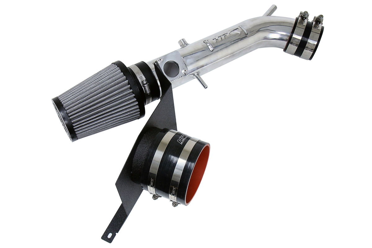 HPS Performance Air Intake Kit with Heat Shield Polished 827-590P