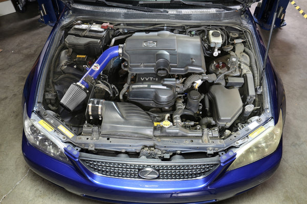 HPS Performance Air Intake Kit with Heat Shield, Polished, 827-590P