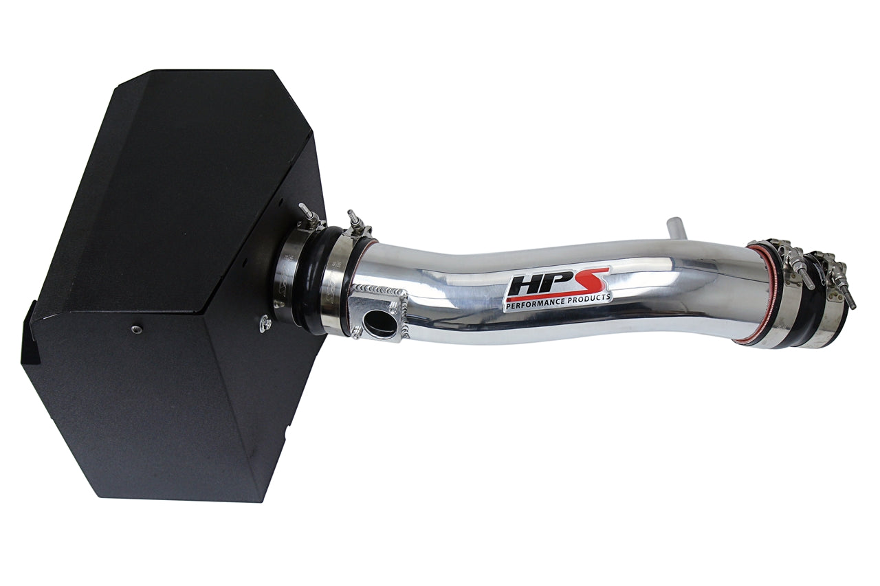 HPS Performance Air Intake Kit with Heat Shield (Polished) - Toyota Tacoma - (2016-2023)