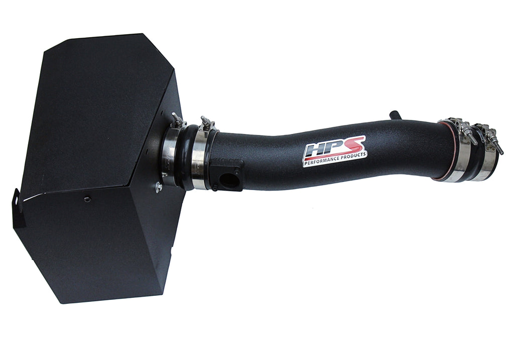 HPS Performance Air Intake Kit with Heat Shield, Black, 827-595WB