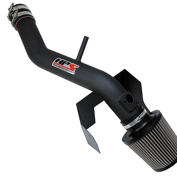 HPS Performance Air Intake Kit with Heat Shield Black 827-597WB
