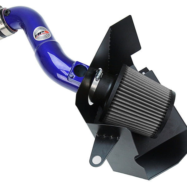 HPS Performance Air Intake Kit with Heat Shield Blue 827-599BL