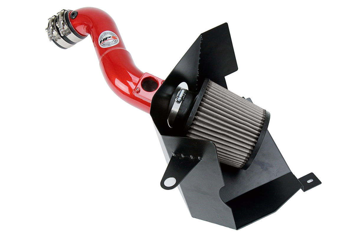 HPS Performance Air Intake Kit with Heat Shield Red 827-599R