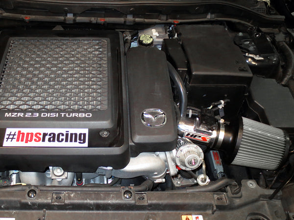 HPS Performance Air Intake Kit, Polished, 827-601P