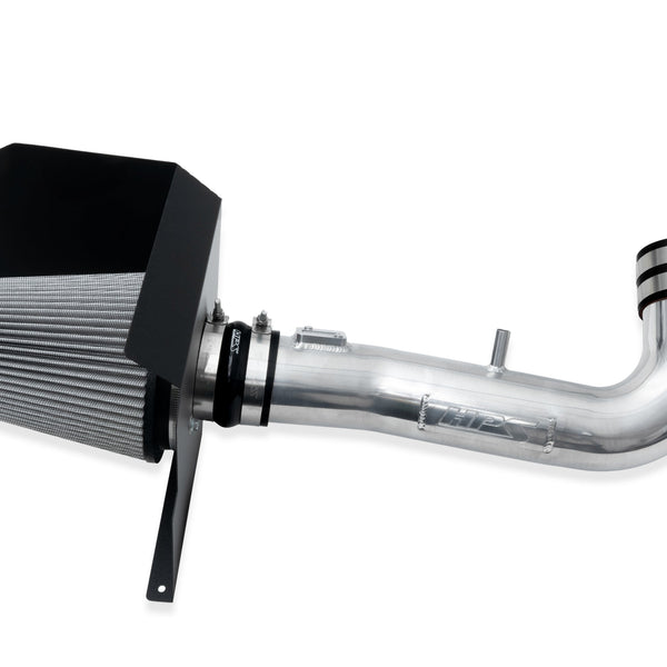 HPS Performance Air Intake Kit with Heat Shield Polished 827-603P
