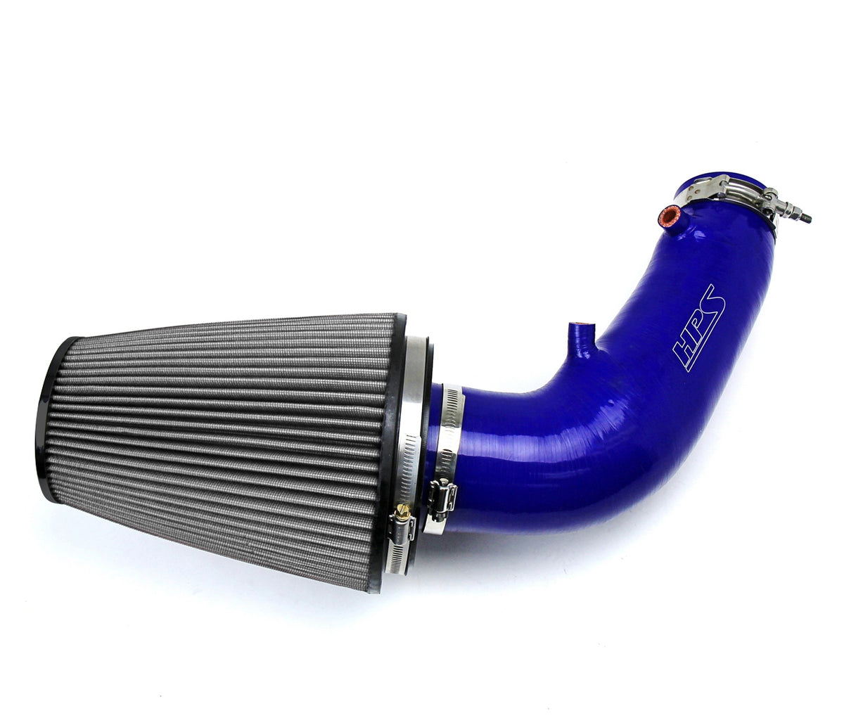 HPS Performance Silicone Air Intake Kit Blue 827-610BL