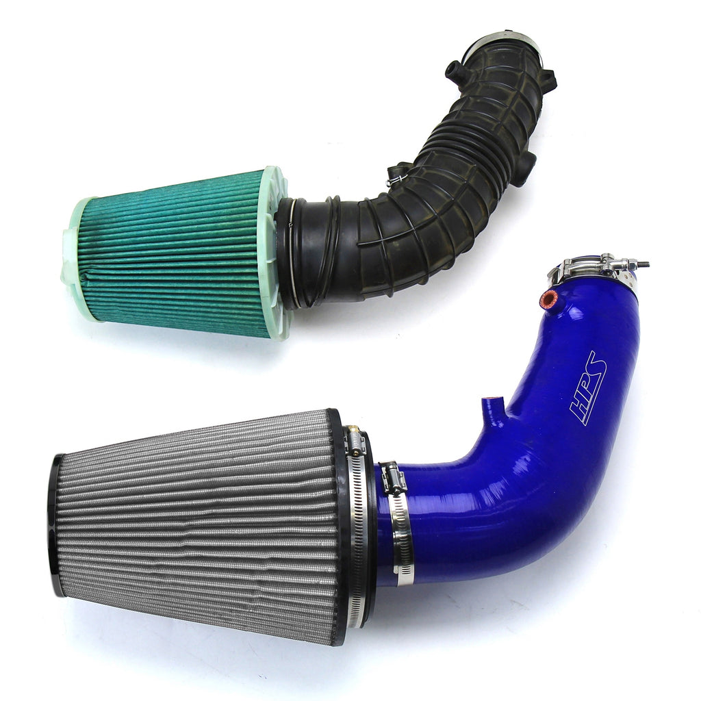 HPS Performance Silicone Air Intake Kit (Blue) - Honda S2000 AP2 F22 drive-by-wire - (2006-2009)