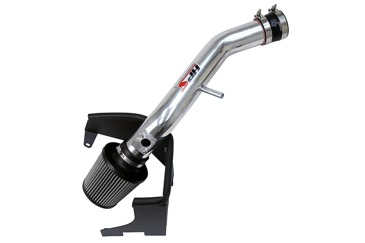 HPS Performance Air Intake Kit with Heat Shield Polished 827-623P