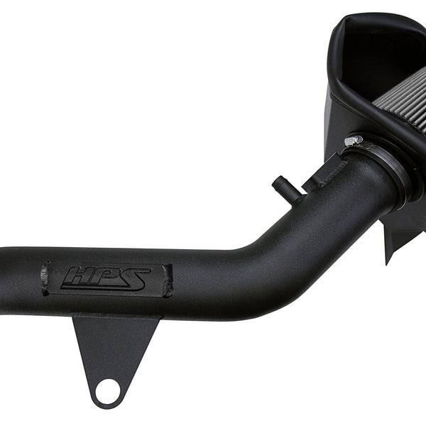 HPS Performance Air Intake Kit with Heat Shield Black 827-625WB