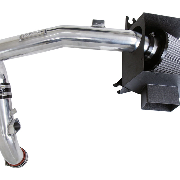 HPS Performance Air Intake Kit with Heat Shield Polished 827-628P