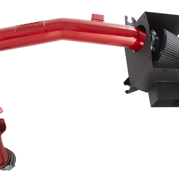 HPS Performance Air Intake Kit with Heat Shield Red 827-628R