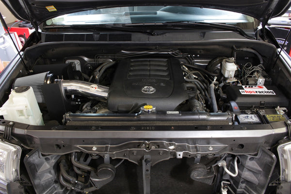 HPS Performance Air Intake Kit with Heat Shield, Polished, 827-629P