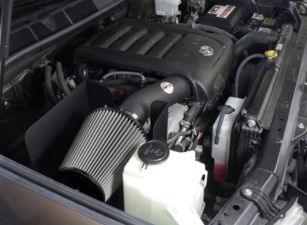 HPS Performance Air Intake Kit with Heat Shield (Black) - Toyota Sequoia / Toyota Tundra - (2008-2011 / 2007-2011)