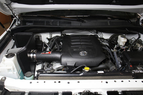 HPS Performance Air Intake Kit with Heat Shield, Black, 827-630WB