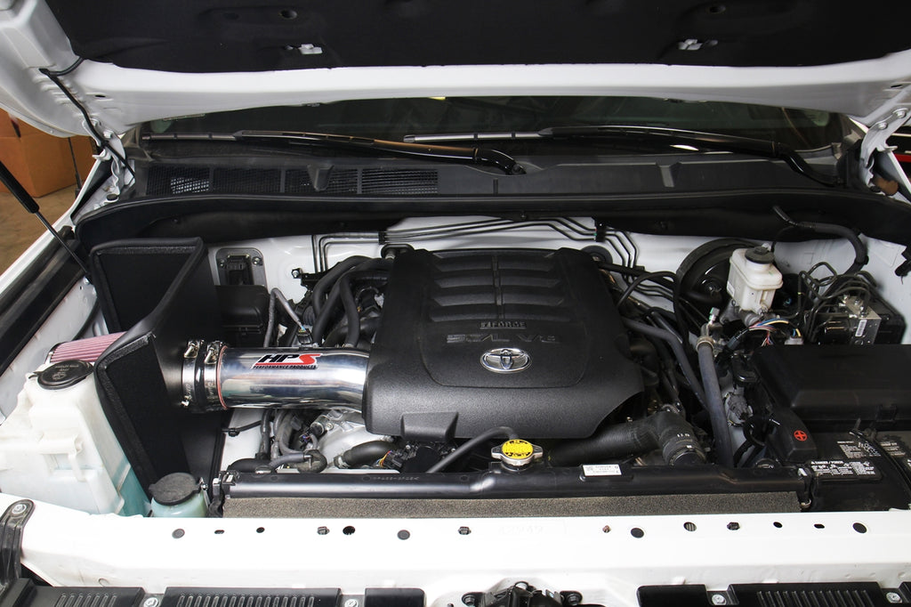 HPS Performance Air Intake Kit with Heat Shield (Blue) - Toyota Tundra - (2012-2019)