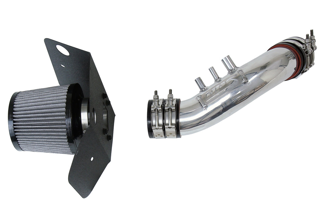 HPS Performance Air Intake Kit with Heat Shield Polished 827-636P