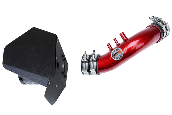 HPS Performance Air Intake Kit with Heat Shield, Red, 827-636R