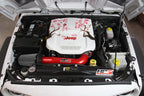 HPS Performance Air Intake Kit with Heat Shield (Red) - Jeep Wrangler JK / Jeep Wrangler - (2012-2018)