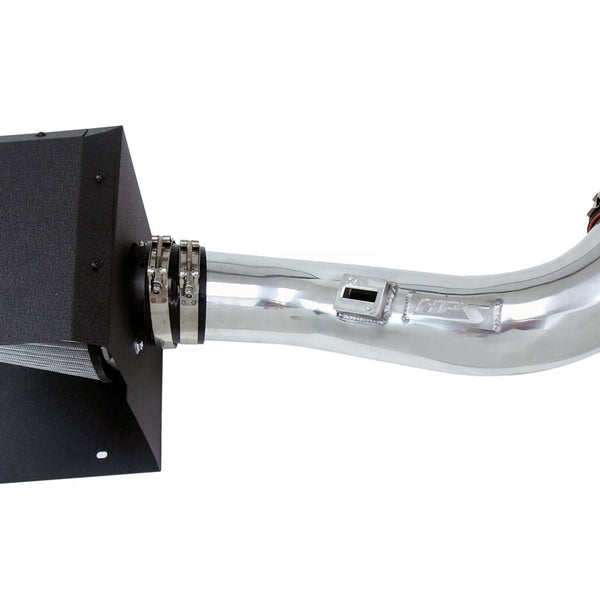 HPS Performance Air Intake Kit with Heat Shield Polished 827-674P