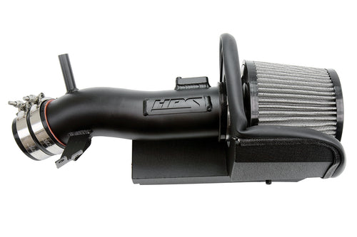 HPS Performance Air Intake Kit with Heat Shield Black 827-675WB