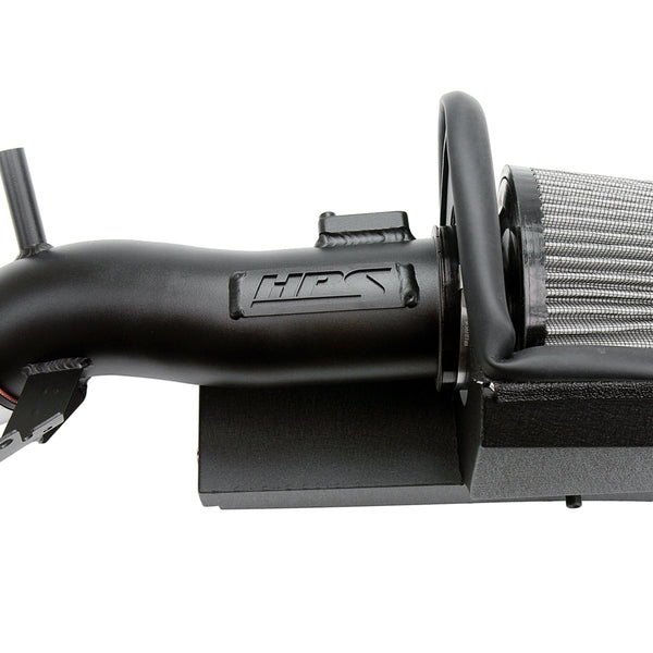 HPS Performance Air Intake Kit with Heat Shield Black 827-675WB