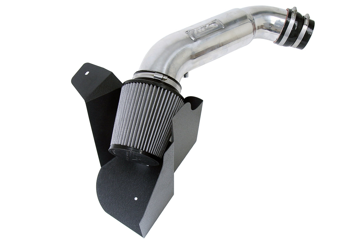 HPS Performance Air Intake Kit with Heat Shield Polished 827-676P