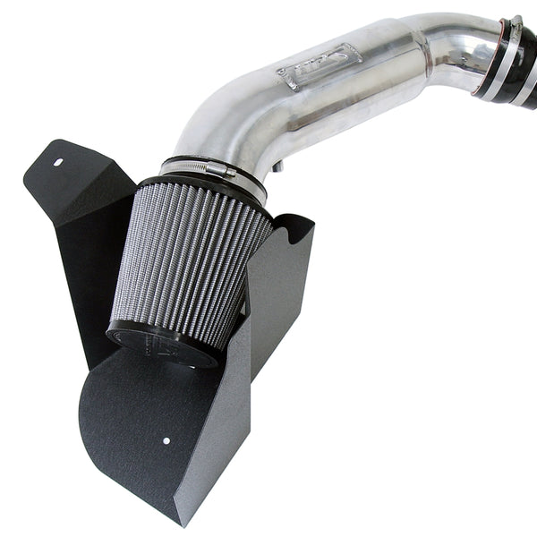 HPS Performance Air Intake Kit with Heat Shield Polished 827-676P