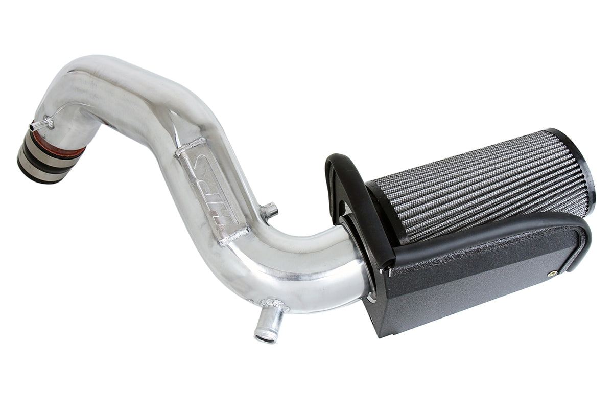 HPS Performance Air Intake Kit with Heat Shield Polished 827-678P