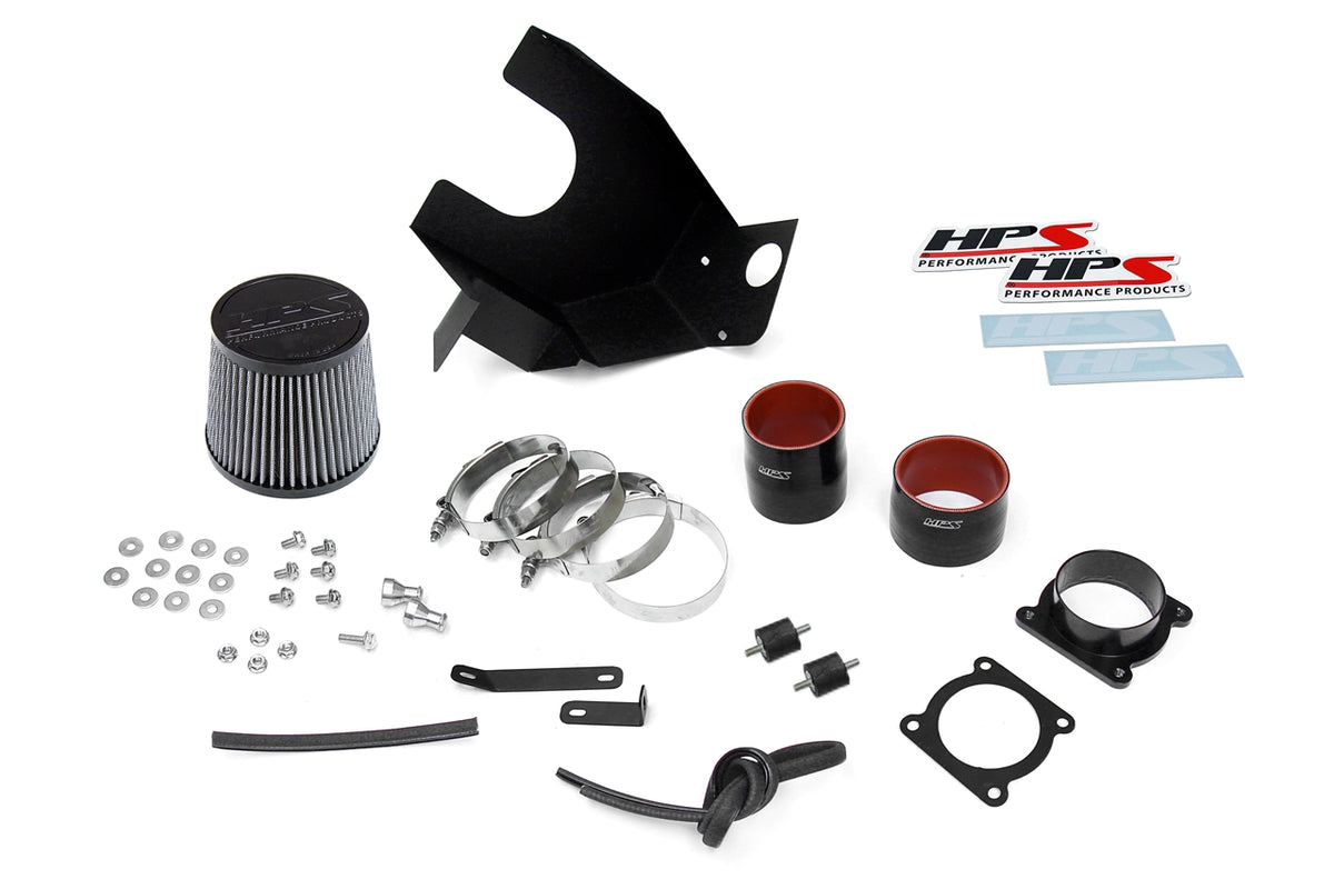 HPS Performance Air Intake Kit with Heat Shield (Polished) - Infiniti G35 Coupe - (2003-2007)