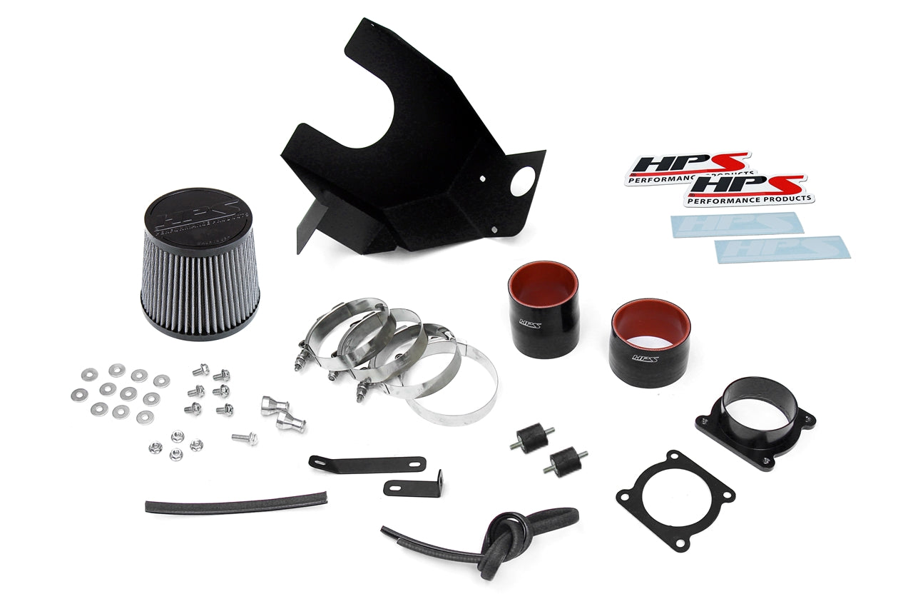 HPS Performance Air Intake Kit with Heat Shield (Polished) - Infiniti G35 Coupe - (2003-2007)