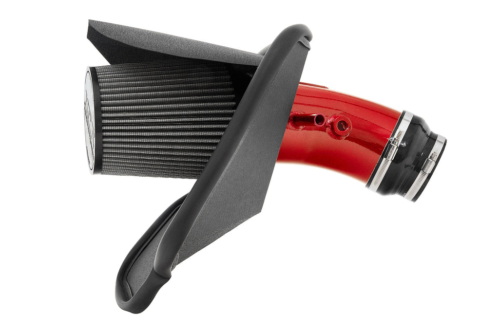 HPS Performance Air Intake Kit with Heat Shield (Red) - Dodge Charger SRT Hellcat - (2019-2023)
