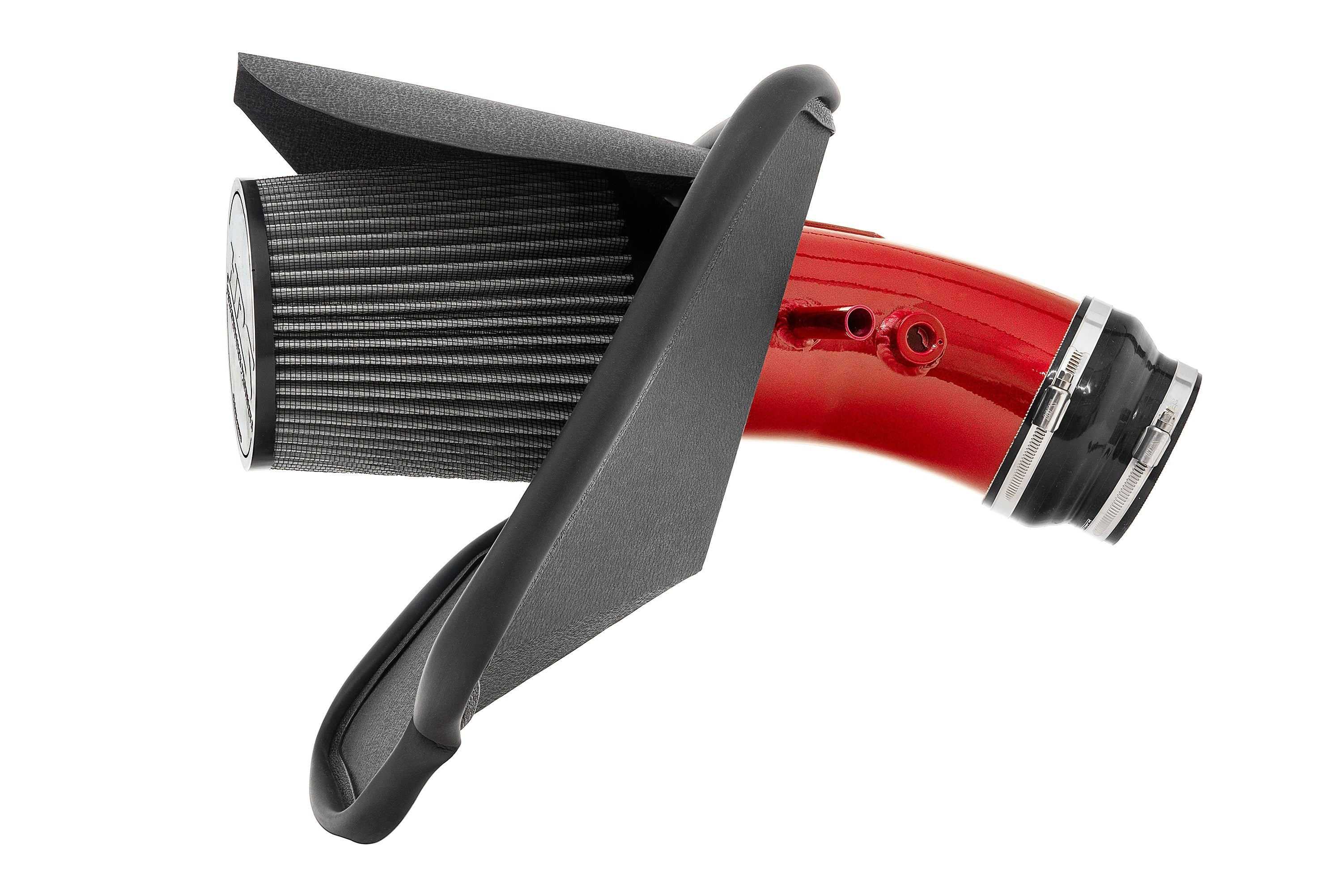 HPS Performance Air Intake Kit with Heat Shield (Red) - Dodge Charger SRT Hellcat - (2019-2023)