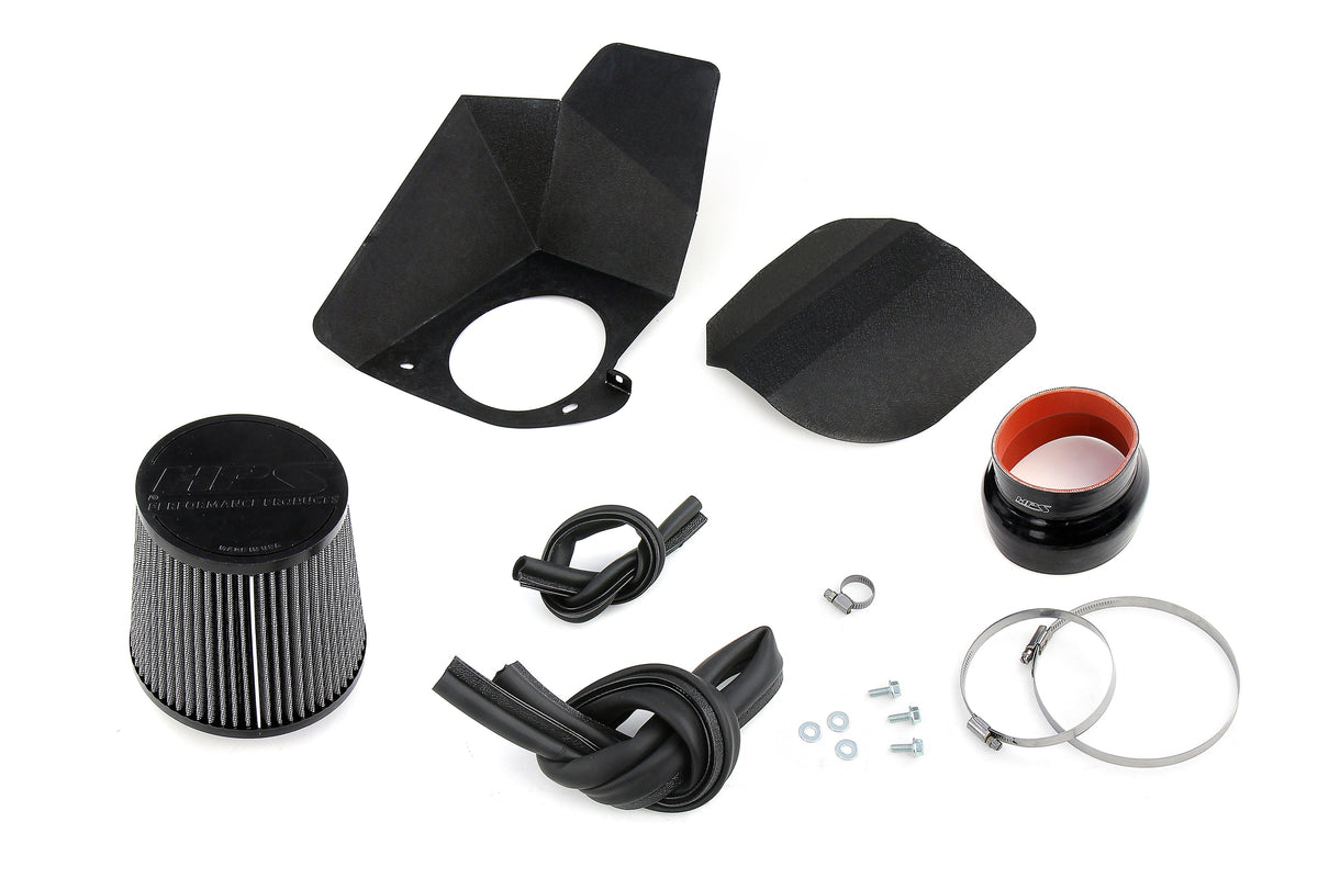 HPS Performance Air Intake Kit with Heat Shield (Polished) - Dodge Charger SRT Hellcat - (2019-2023)
