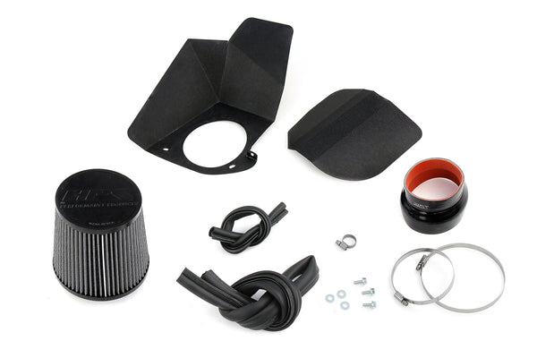 HPS Performance Air Intake Kit with Heat Shield, Red, 827-681R
