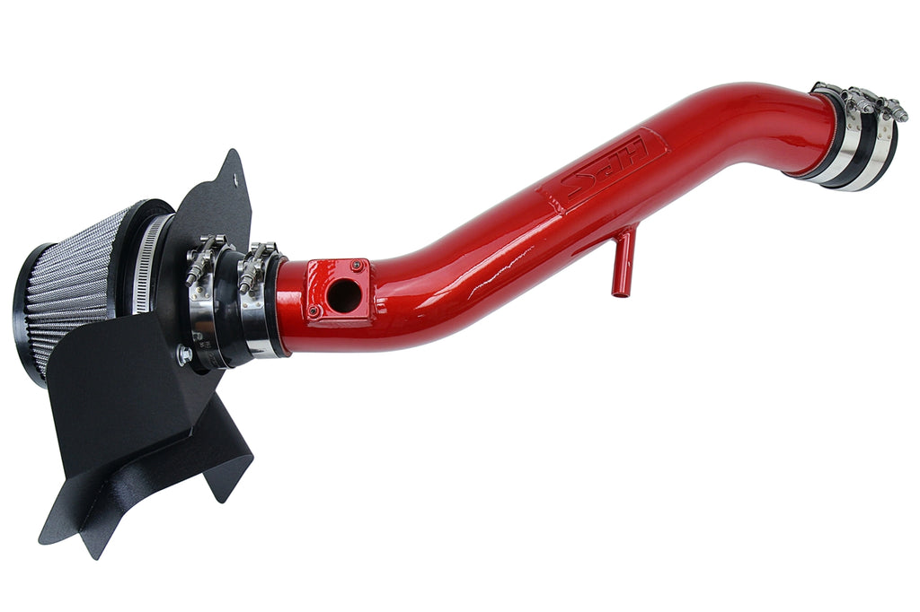 HPS Performance Air Intake Kit with Heat Shield Red 827-682R