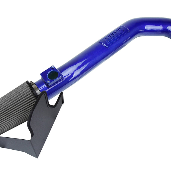 HPS Performance Air Intake Kit with Heat Shield Blue 827-684BL