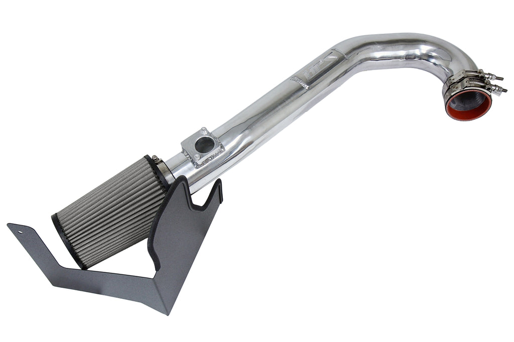 HPS Performance Air Intake Kit with Heat Shield Polished 827-684P