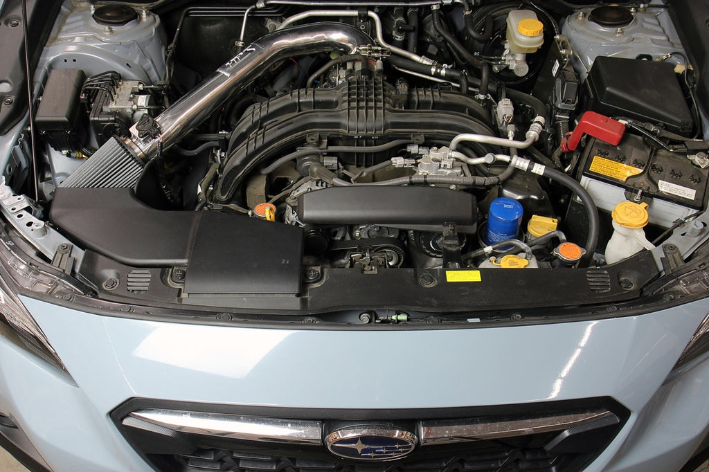 HPS Performance Air Intake Kit with Heat Shield (Blue) - Subaru Crosstrek Non / Subaru Impreza Non - (2018-2024 / 2017-2024)