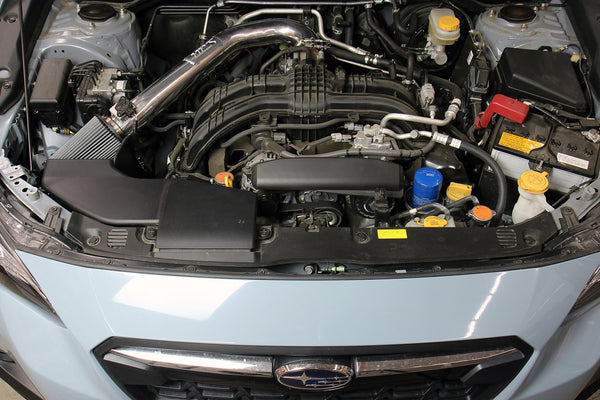 HPS Performance Air Intake Kit with Heat Shield, Blue, 827-684BL