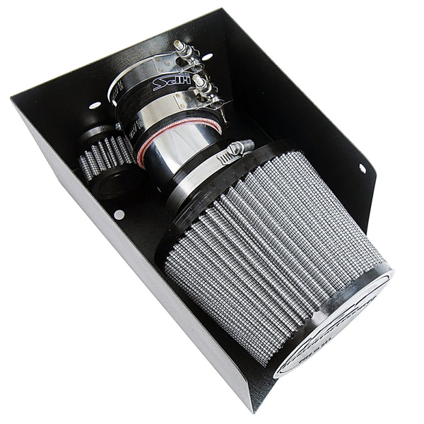 HPS Performance Air Intake Kit with Heat Shield Polished 827-685P