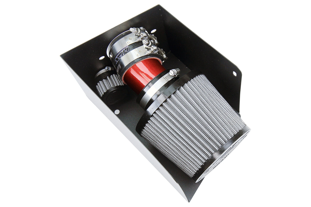 HPS Performance Air Intake Kit with Heat Shield Red 827-685R