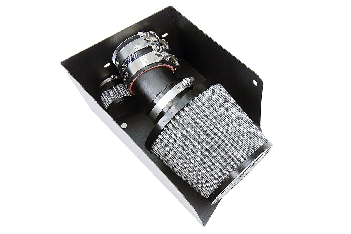 HPS Performance Air Intake Kit with Heat Shield Black 827-685WB