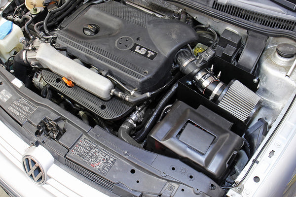 HPS Performance Air Intake Kit with Heat Shield, Polished, 827-685P