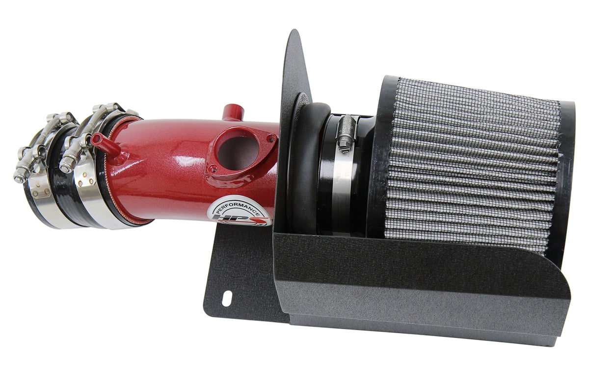 HPS Performance Air Intake Kit with Heat Shield Red 827-686R