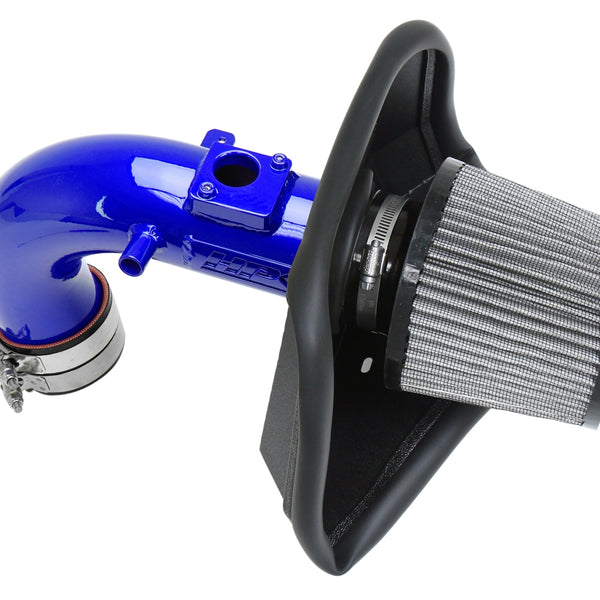 HPS Performance Air Intake Kit with Heat Shield Blue 827-687BL