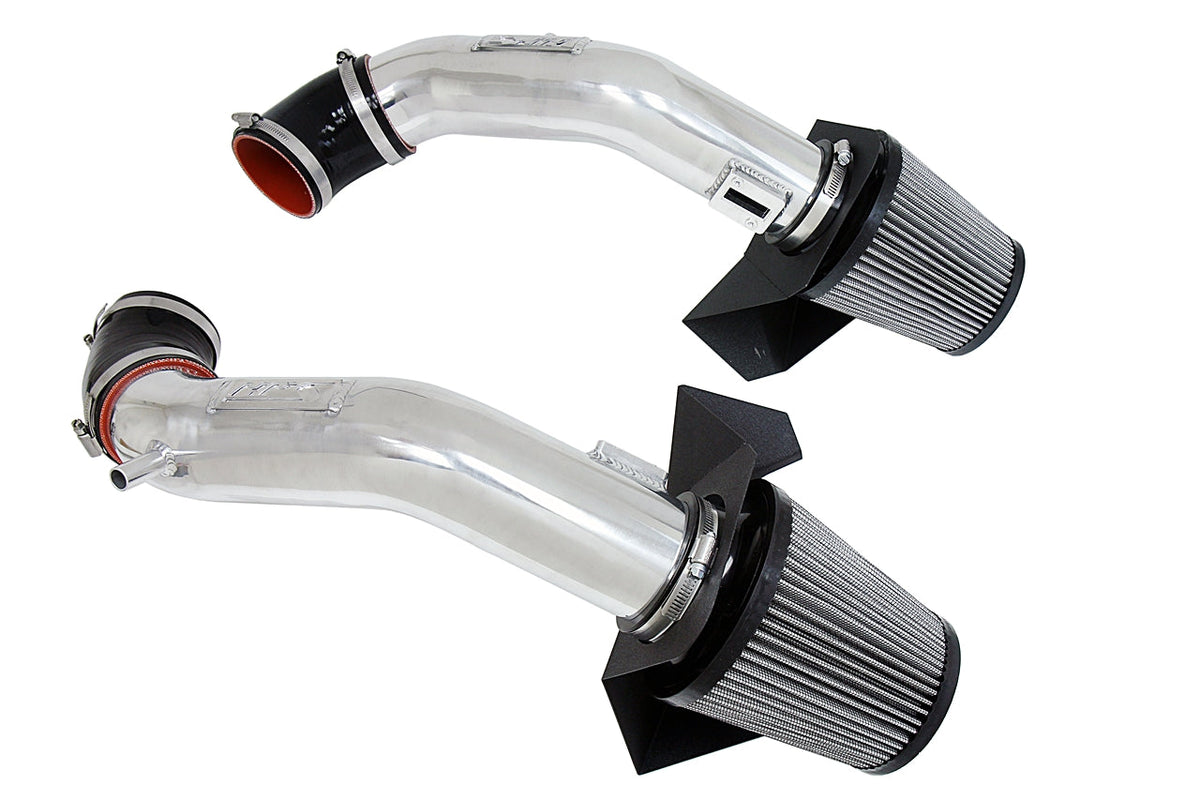HPS Performance Air Intake Kit with Heat Shield Polished 827-688P