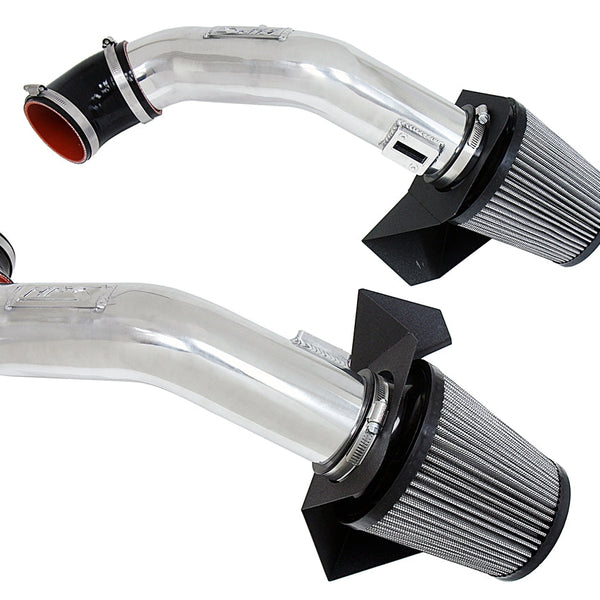 HPS Performance Air Intake Kit with Heat Shield Polished 827-688P