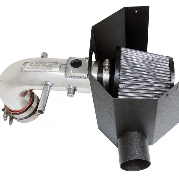 HPS Performance Air Intake Kit with Heat Shield Polished 827-691P